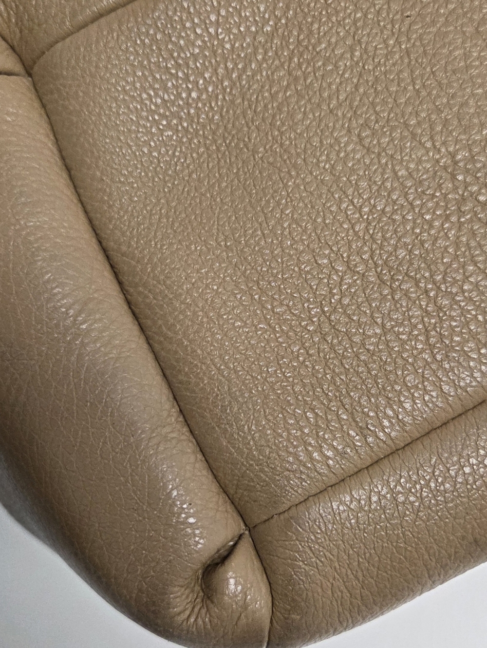 Coach Madison Phoebe Tan Pebbled Leather Shoulder Bag - Picture 9 of 16